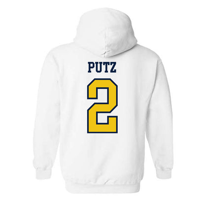 Michigan - NCAA Softball : Lauren Putz - Classic Shersey Hooded Sweatshirt-1