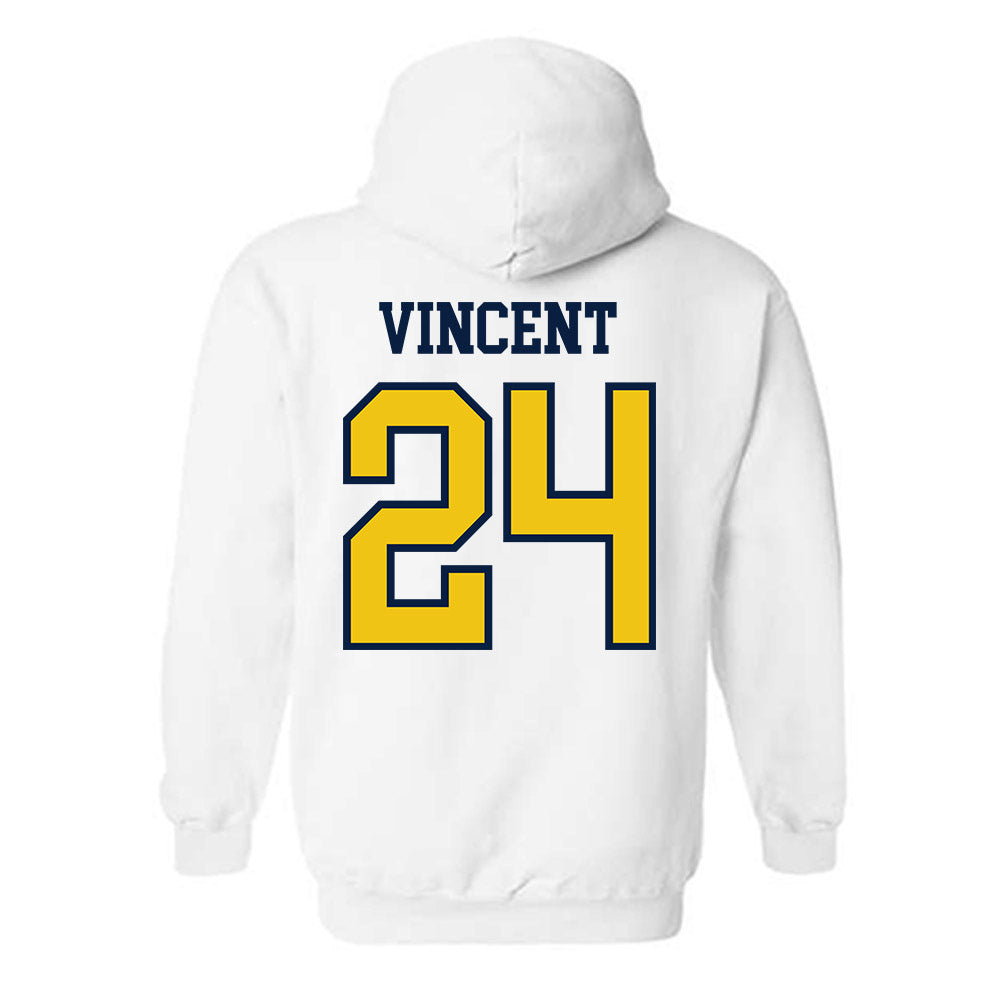 Michigan - NCAA Football : Jamarion Vincent - Classic Shersey Hooded Sweatshirt-1