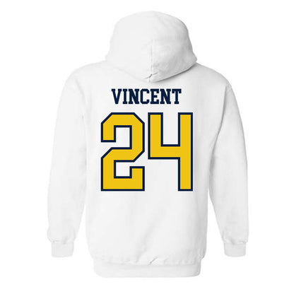 Michigan - NCAA Football : Jamarion Vincent - Classic Shersey Hooded Sweatshirt-1