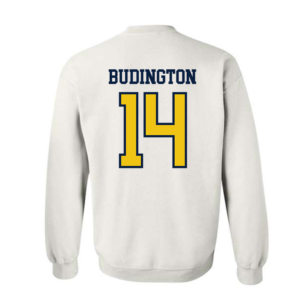 Michigan - NCAA Men's Lacrosse : Joseph Budington - Classic Shersey Crewneck Sweatshirt-1
