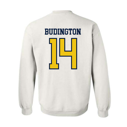Michigan - NCAA Men's Lacrosse : Joseph Budington - Classic Shersey Crewneck Sweatshirt-1