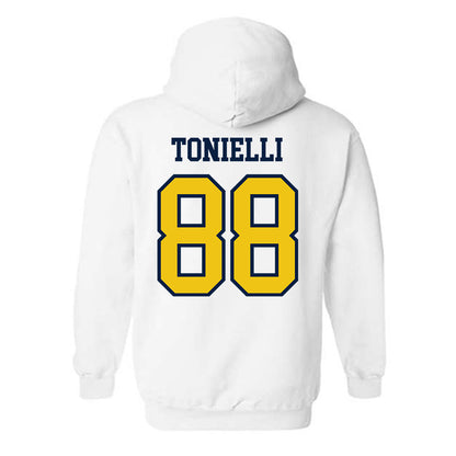 Michigan - NCAA Football : Deakon Tonielli - Classic Shersey Hooded Sweatshirt-1