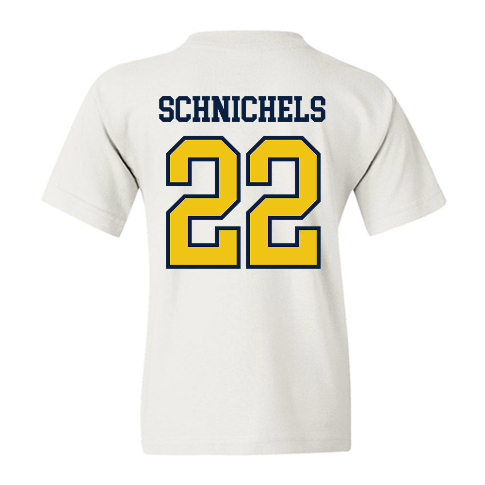 Michigan - NCAA Women's Volleyball : Sydney Schnichels - Classic Shersey Youth T-Shirt-1