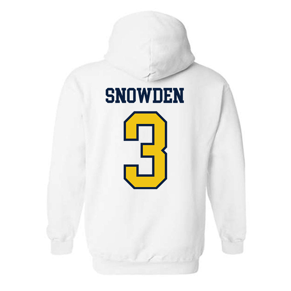 Michigan - NCAA Football : Smith Snowden - Classic Shersey Hooded Sweatshirt-1