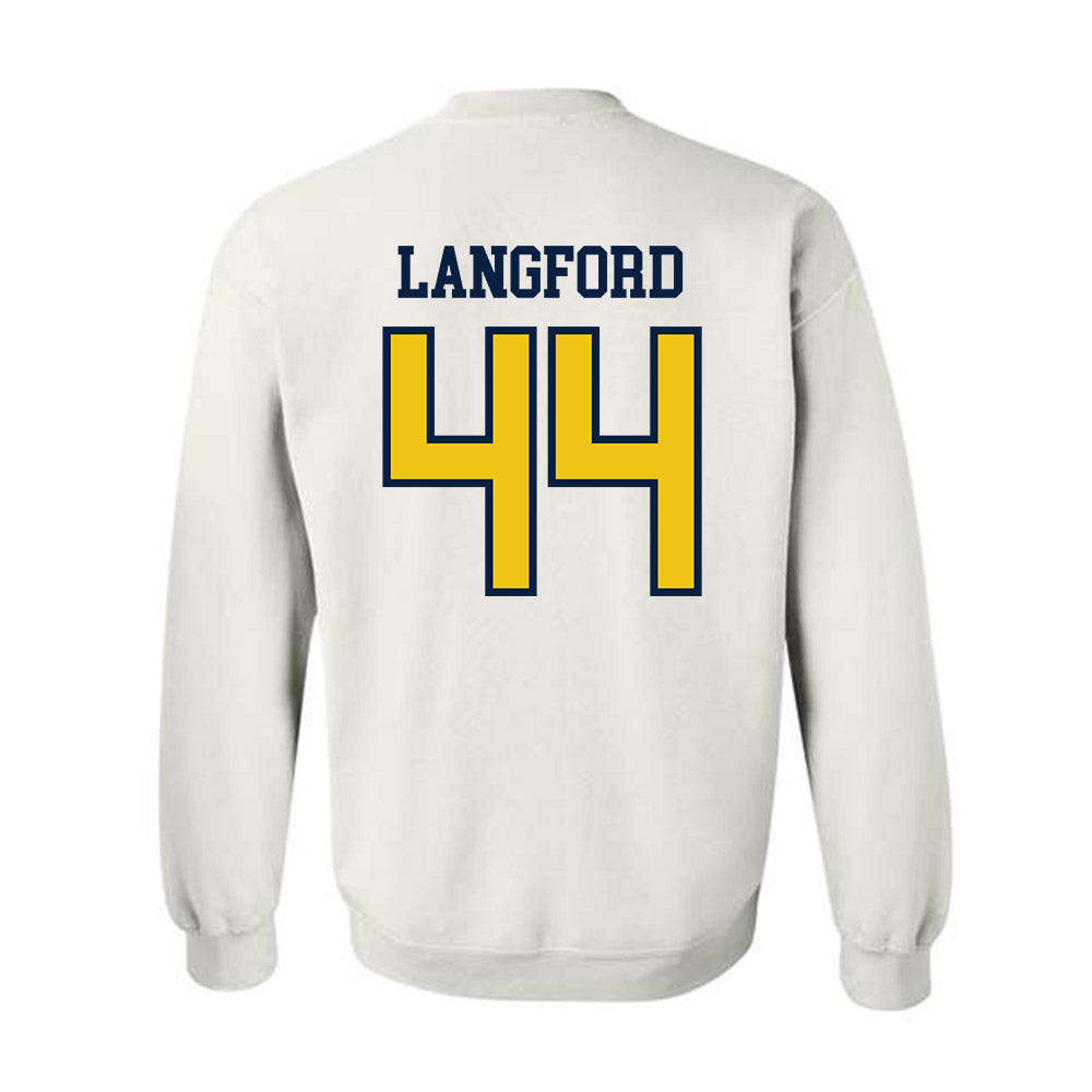 Michigan - NCAA Softball : Indiana Langford - Classic Shersey Crewneck Sweatshirt-1