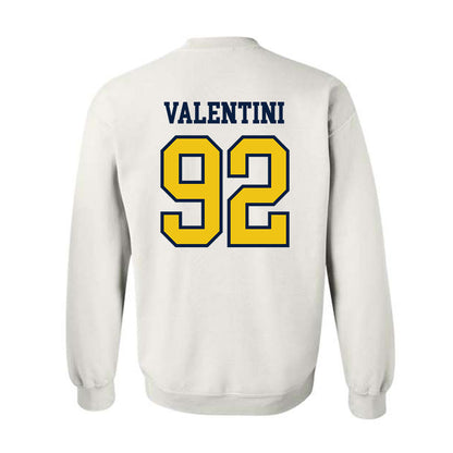 Michigan - NCAA Men's Ice Hockey : Adam Valentini - Classic Shersey Crewneck Sweatshirt-1