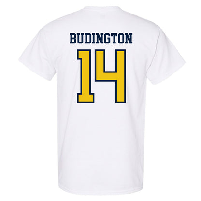 Michigan - NCAA Men's Lacrosse : Joseph Budington - Classic Shersey T-Shirt-1