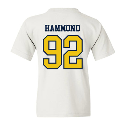 Michigan - NCAA Football : Ted Hammond - Classic Shersey Youth T-Shirt-1