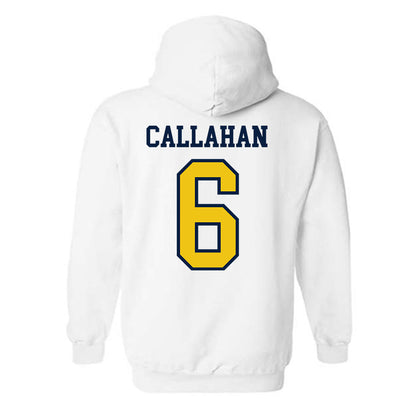 Michigan - NCAA Women's Lacrosse : Grace Callahan - Classic Shersey Hooded Sweatshirt-1