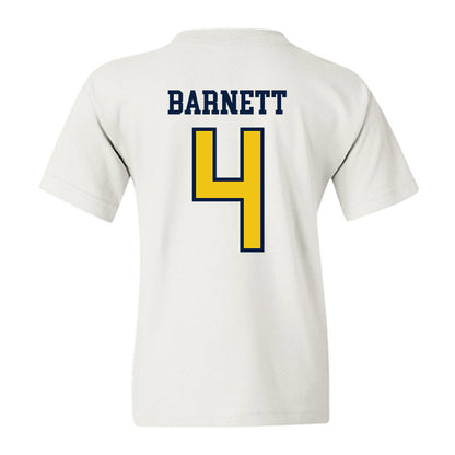 Michigan - NCAA Men's Ice Hockey : Asher Barnett - Classic Shersey Youth T-Shirt-1