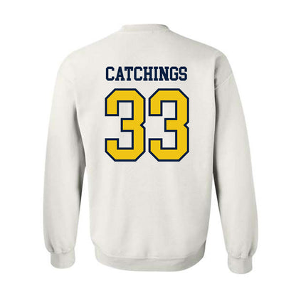 Michigan - NCAA Football : Kaden Catchings - Classic Shersey Crewneck Sweatshirt-1