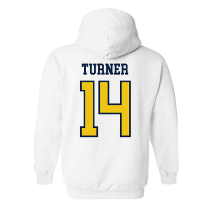 Michigan - NCAA Baseball : Colby Turner - Classic Shersey Hooded Sweatshirt-1