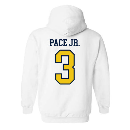 Michigan - NCAA Baseball : Greg Pace Jr. - Classic Shersey Hooded Sweatshirt-1