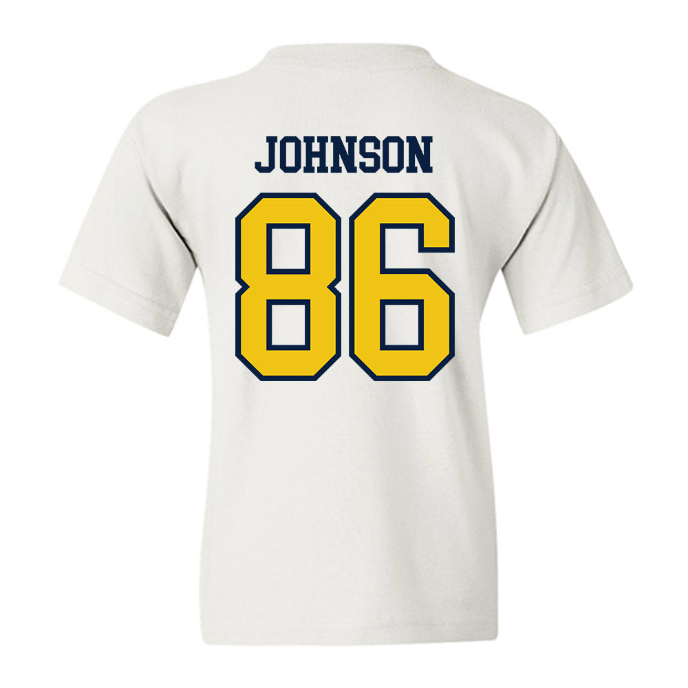 Michigan - NCAA Football : Travis Johnson - Classic Shersey Youth T-Shirt-1