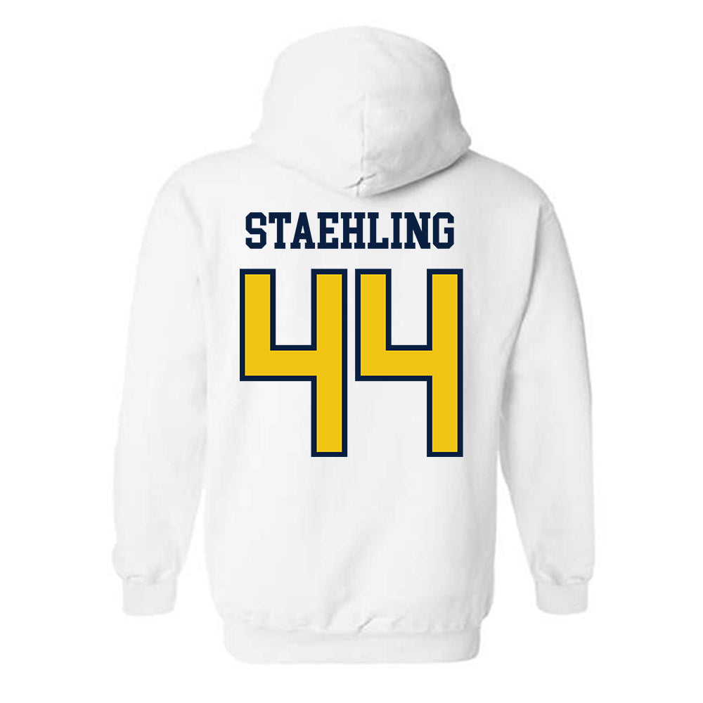 Michigan - NCAA Football : Nathaniel Staehling - Classic Shersey Hooded Sweatshirt-1