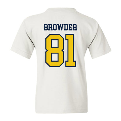 Michigan - NCAA Football : Jamar Browder - Classic Shersey Youth T-Shirt-1