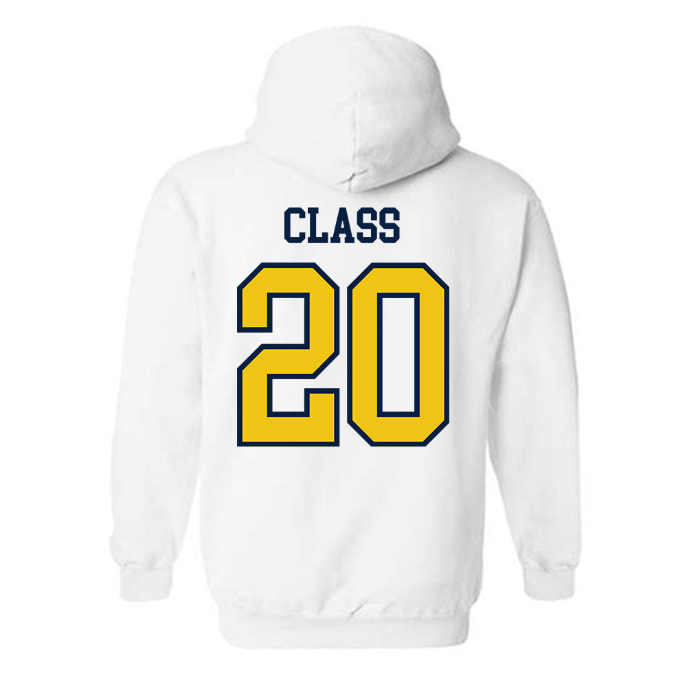 Michigan - NCAA Women's Lacrosse : Ava Class - Classic Shersey Hooded Sweatshirt-1