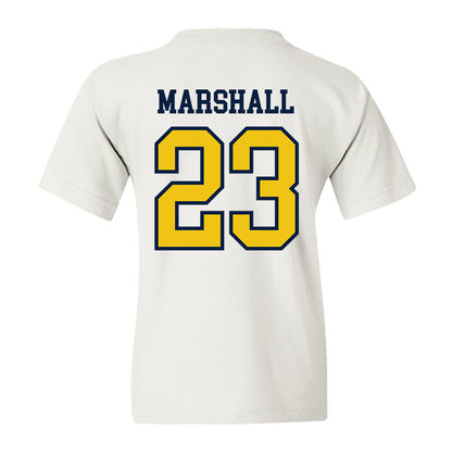 Michigan - NCAA Football : Jordan Marshall - Classic Shersey Youth T-Shirt-1