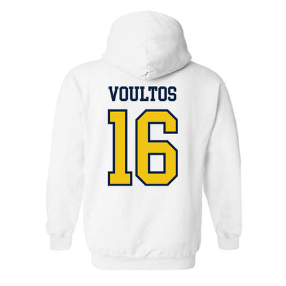 Michigan - NCAA Men's Lacrosse : Nicholas Voultos - Classic Shersey Hooded Sweatshirt-1