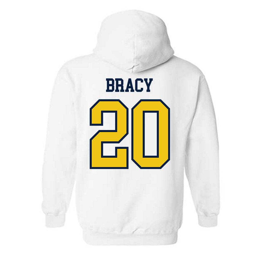 Michigan - NCAA Football : Chris Bracy - Classic Shersey Hooded Sweatshirt-1