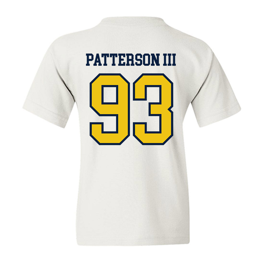 Michigan - NCAA Football : Benny Patterson III - Classic Shersey Youth T-Shirt-1