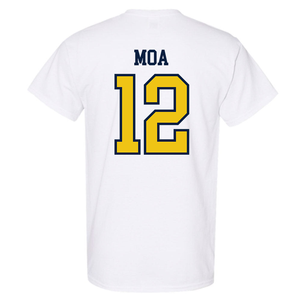 Michigan - NCAA Football : Salesi Moa - Classic Shersey T-Shirt-1