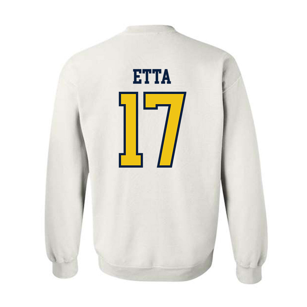 Michigan - NCAA Football : Enow Etta - Classic Shersey Crewneck Sweatshirt-1