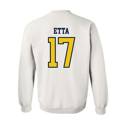 Michigan - NCAA Football : Enow Etta - Classic Shersey Crewneck Sweatshirt-1