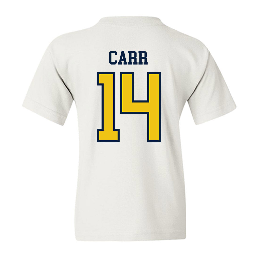 Michigan - NCAA Football : Tommy Carr - Classic Shersey Youth T-Shirt-1