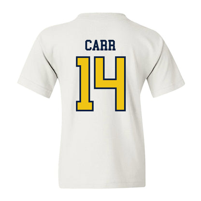 Michigan - NCAA Football : Tommy Carr - Classic Shersey Youth T-Shirt-1