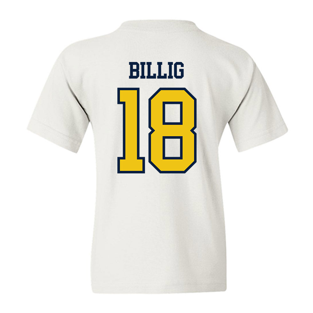 Michigan - NCAA Men's Lacrosse : Carson Billig - Classic Shersey Youth T-Shirt-1