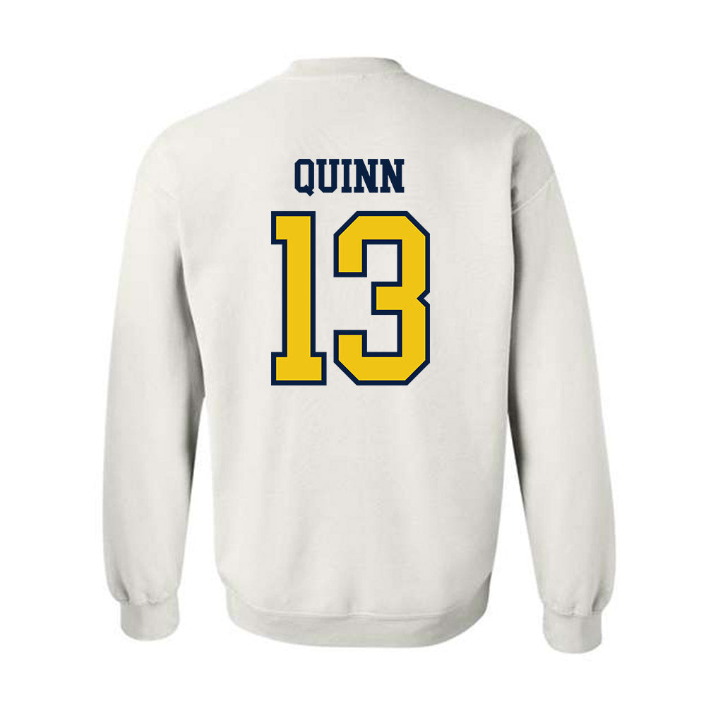 Michigan - NCAA Men's Lacrosse : Crandall Quinn - Classic Shersey Crewneck Sweatshirt-1