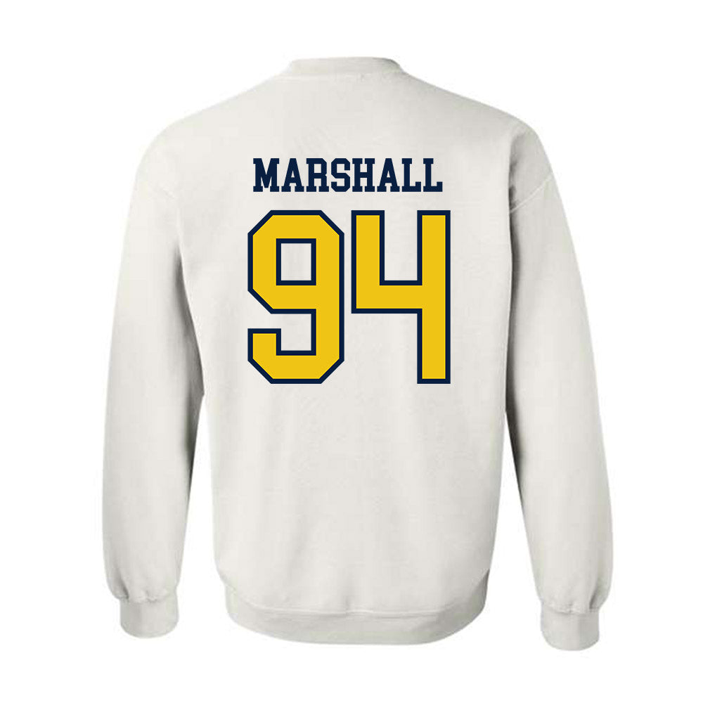 Michigan - NCAA Football : Nate Marshall - Classic Shersey Crewneck Sweatshirt-1