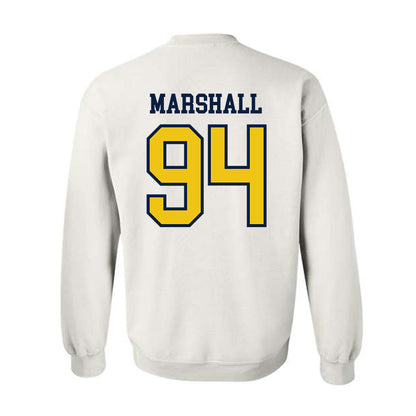 Michigan - NCAA Football : Nate Marshall - Classic Shersey Crewneck Sweatshirt-1