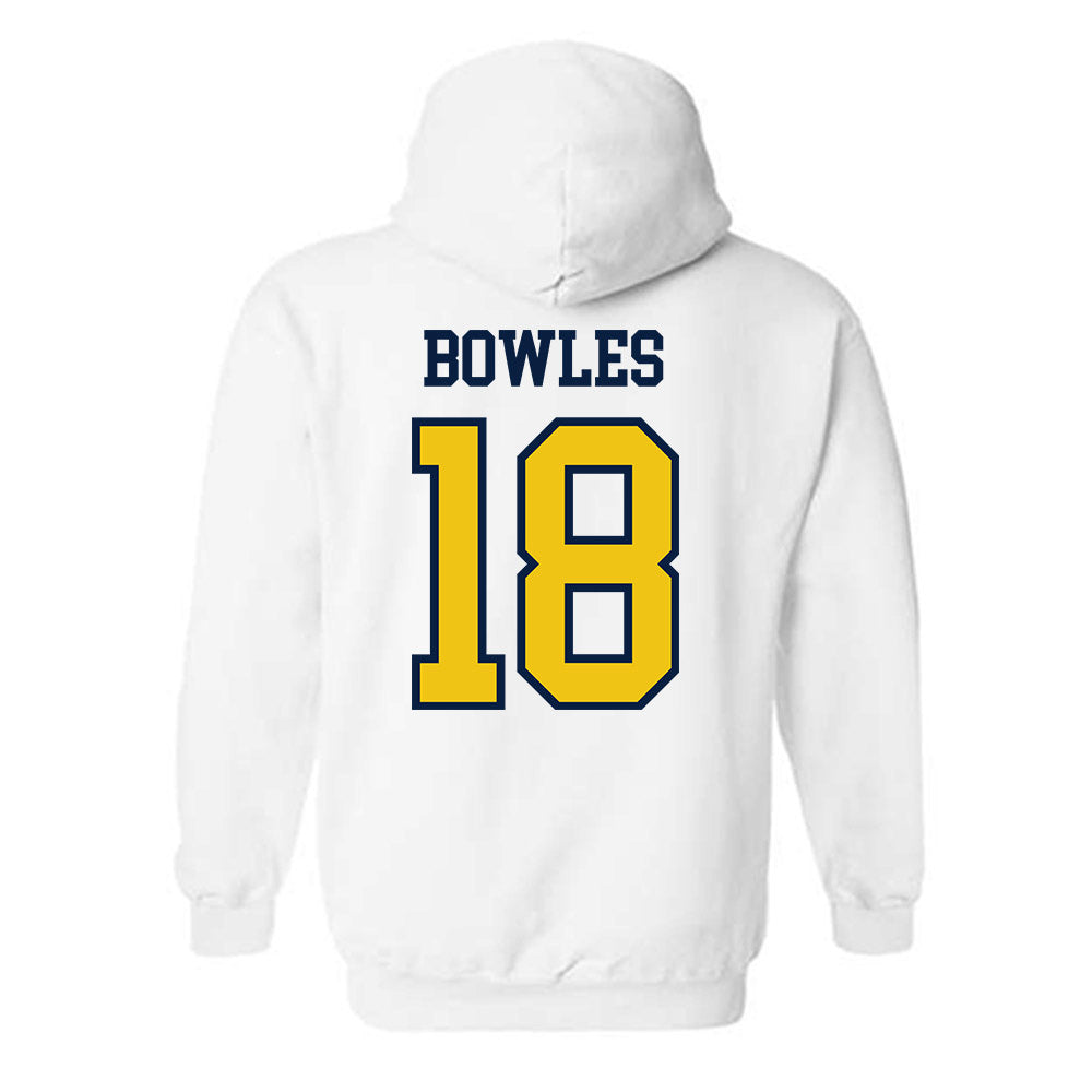 Michigan - NCAA Football : Troy Bowles - Classic Shersey Hooded Sweatshirt-1