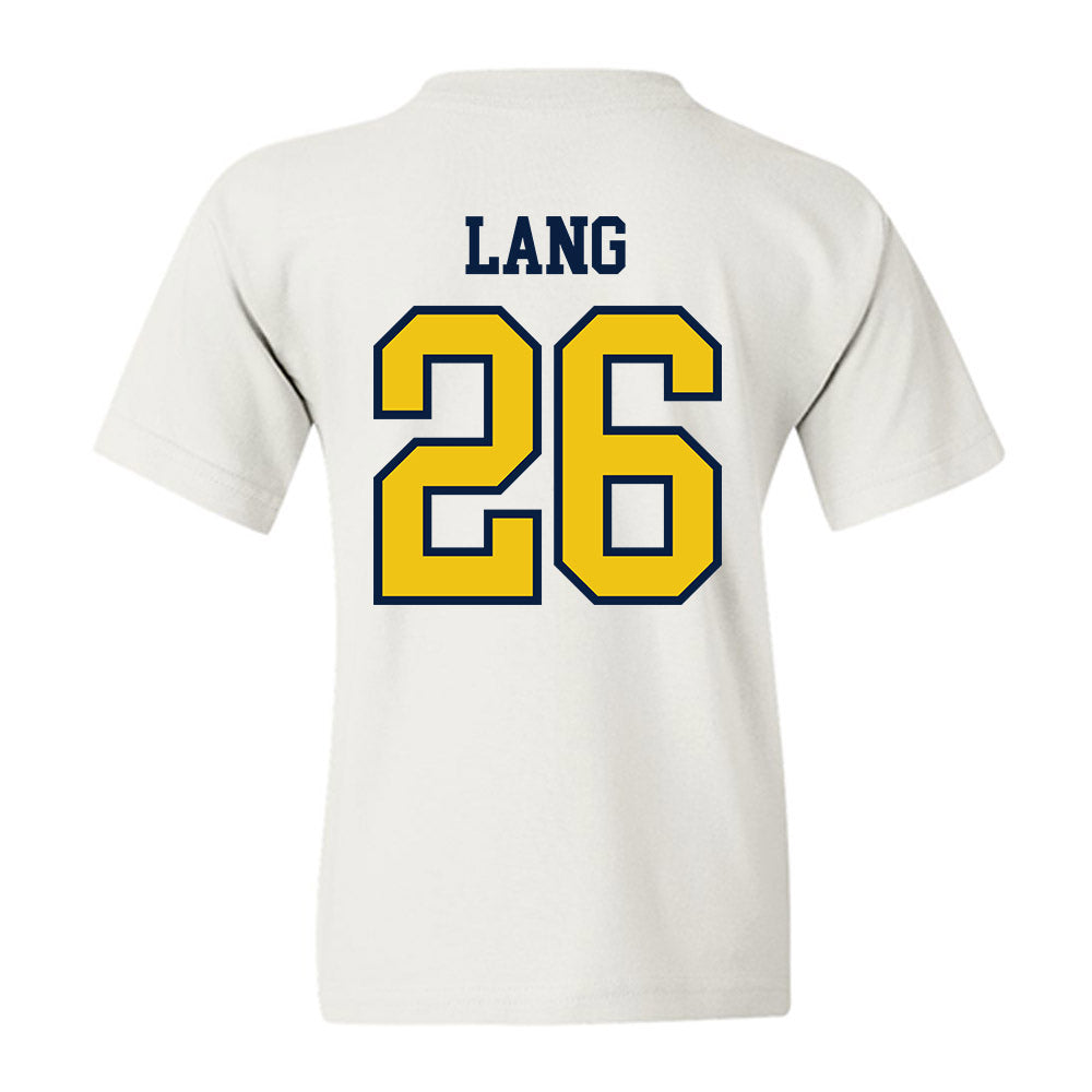 Michigan - NCAA Women's Soccer : Jenna Lang - Classic Shersey Youth T-Shirt-1