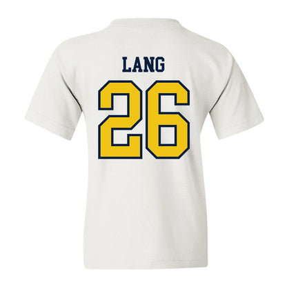 Michigan - NCAA Women's Soccer : Jenna Lang - Classic Shersey Youth T-Shirt-1