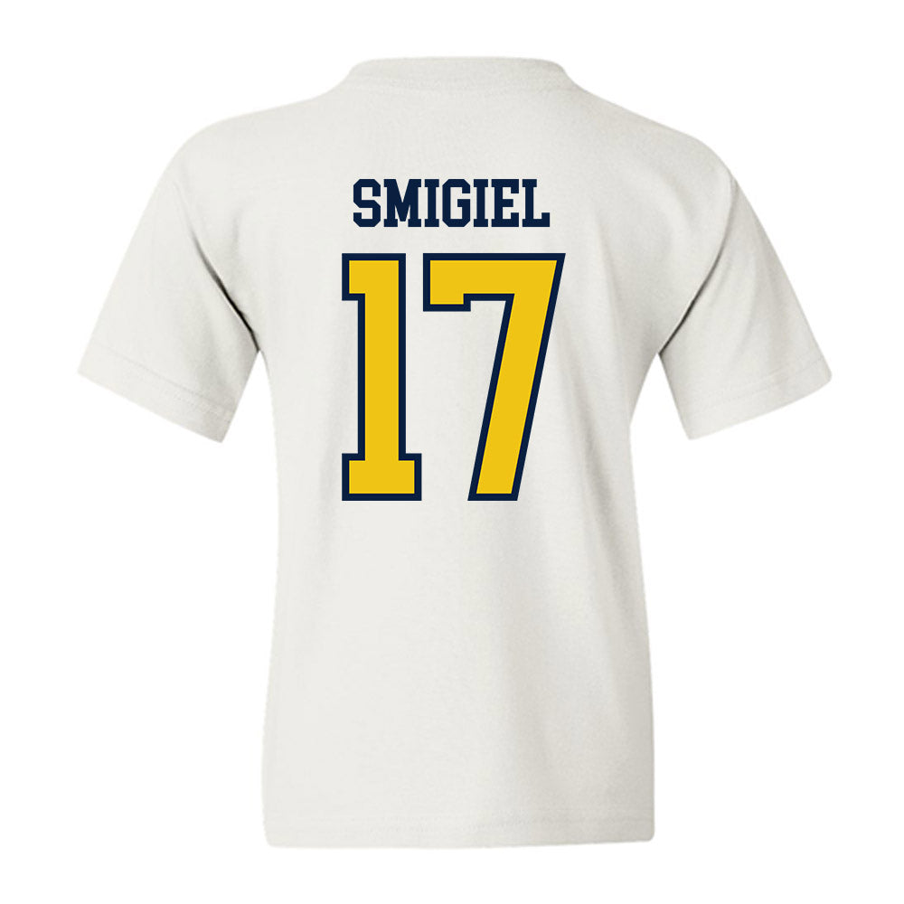 Michigan - NCAA Football : Brady Smigiel - Classic Shersey Youth T-Shirt-1