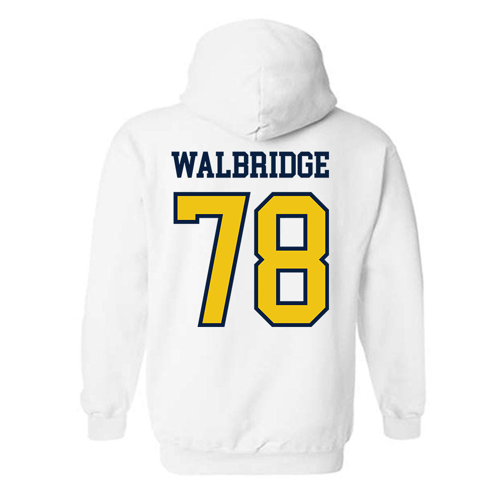 Michigan - NCAA Football : Marky Walbridge - Classic Shersey Hooded Sweatshirt-1