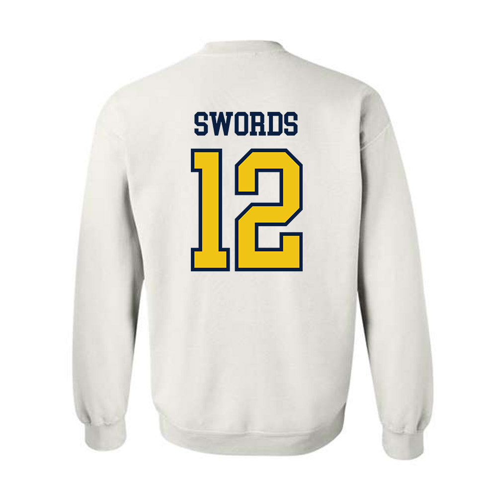 Michigan - NCAA Women's Basketball : Syla Swords - Classic Shersey Crewneck Sweatshirt-1