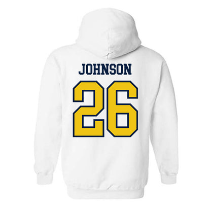 Michigan - NCAA Football : Donovan Johnson - Classic Shersey Hooded Sweatshirt-1