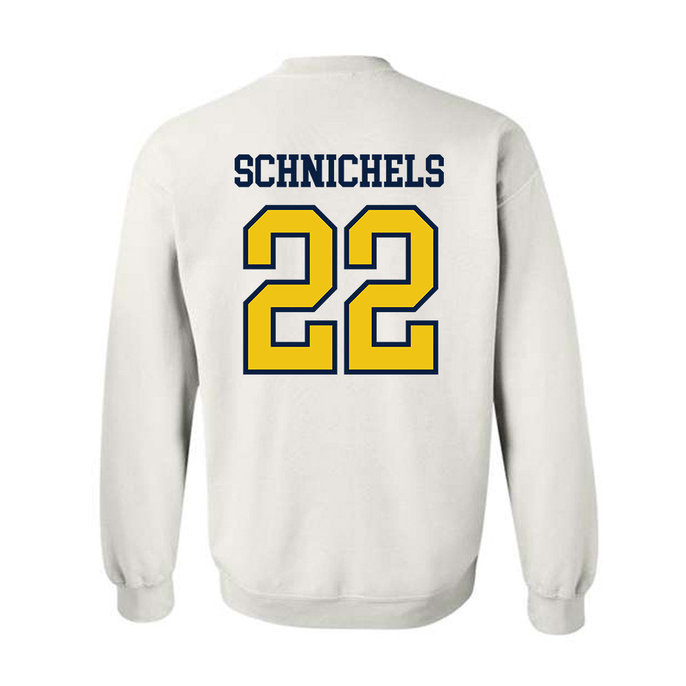 Michigan - NCAA Women's Volleyball : Sydney Schnichels - Classic Shersey Crewneck Sweatshirt-1