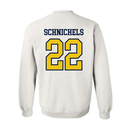 Michigan - NCAA Women's Volleyball : Sydney Schnichels - Classic Shersey Crewneck Sweatshirt-1