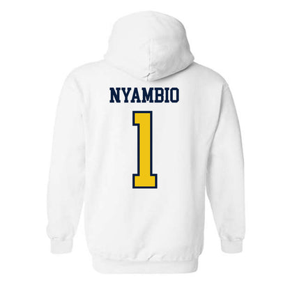 Michigan - NCAA Women's Volleyball : Serena Nyambio - Classic Shersey Hooded Sweatshirt-1