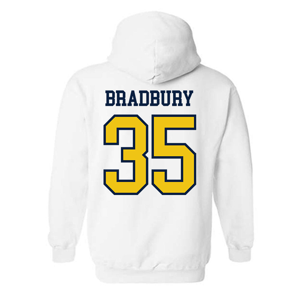 Michigan - NCAA Women's Lacrosse : Emma Bradbury - Classic Shersey Hooded Sweatshirt-1