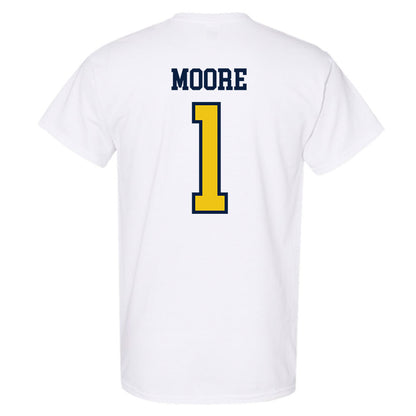 Michigan - NCAA Football : Rod Moore - Classic Shersey T-Shirt-1