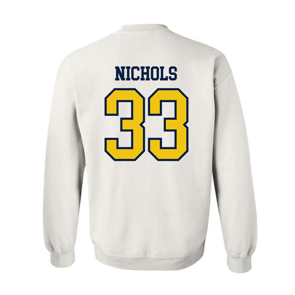 Michigan - NCAA Football : Dominic Nichols - Classic Shersey Crewneck Sweatshirt-1