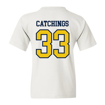 Michigan - NCAA Football : Kaden Catchings - Classic Shersey Youth T-Shirt-1