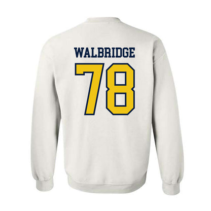 Michigan - NCAA Football : Marky Walbridge - Classic Shersey Crewneck Sweatshirt-1