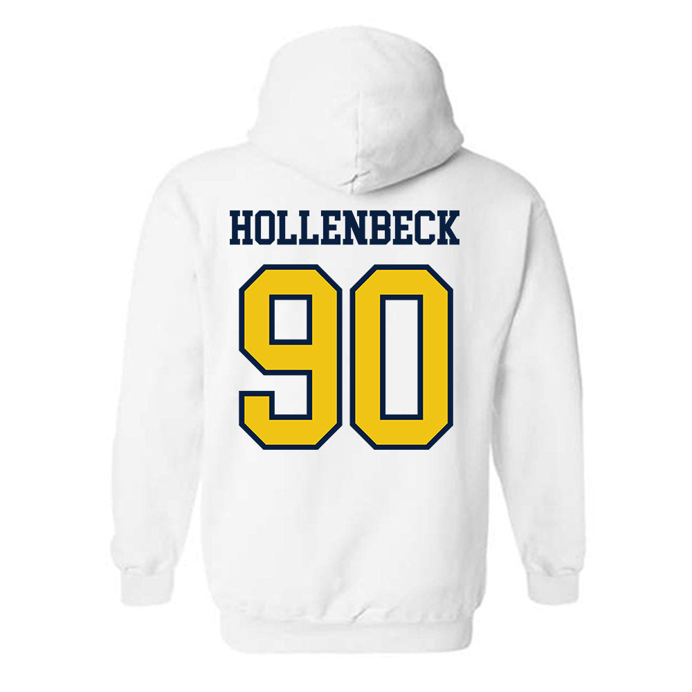Michigan - NCAA Football : Hudson Hollenbeck - Classic Shersey Hooded Sweatshirt-1